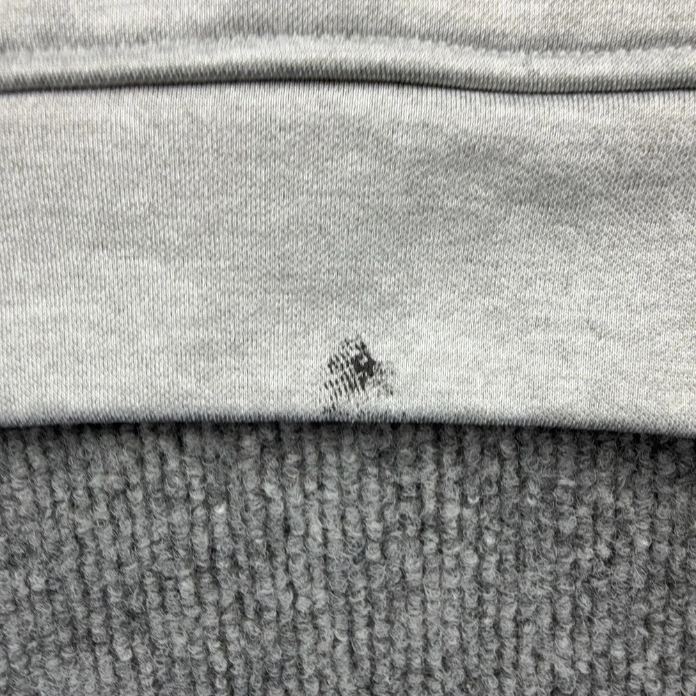 Adidas Hoodie Mens Large Gray ClimaWarm Thermal Kangaroo Pocket Logo Pullover